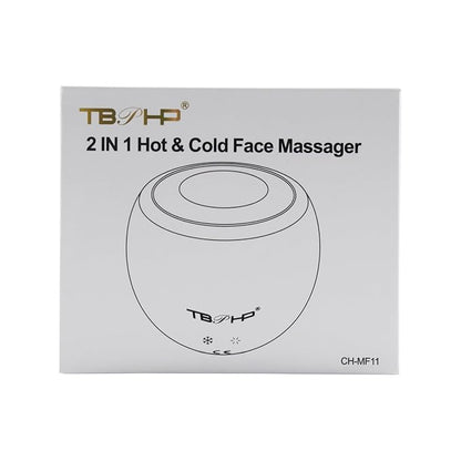 TBPHP 2 in 1 Red-Light Hot Cold Electric Face Massager,Multifunctional Wireless Facial Sculpting Tools for Face and Neck Toning Devices