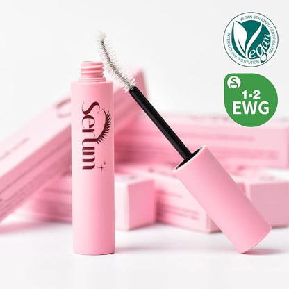 Eyelash Serum - Lash Growth Serum & Conditioner | Vegan Certified | Hypoallergenic | Korean Beauty for Longer, Fuller Lashes & Eyebrows