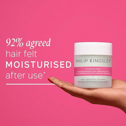PHILIP KINGSLEY | Elasticizer | Deep Conditioner | Repair Hair Mask Treatment for All Hair Types | Pre-Shampoo Deep Conditioning Mask | Hydrates, Adds Shine and Reduces Breakage and Frizz | 5.07oz
