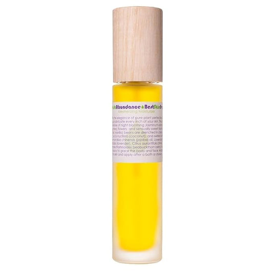 LIVING LIBATIONS - Organic Best Skin Ever All-In-One Facial Cleanser, Exfoliator + Moisturizer | Natural, Wildcrafted, Vegan Clean Beauty (Lavish Abundance, 1.7 fl oz | 50 ml)