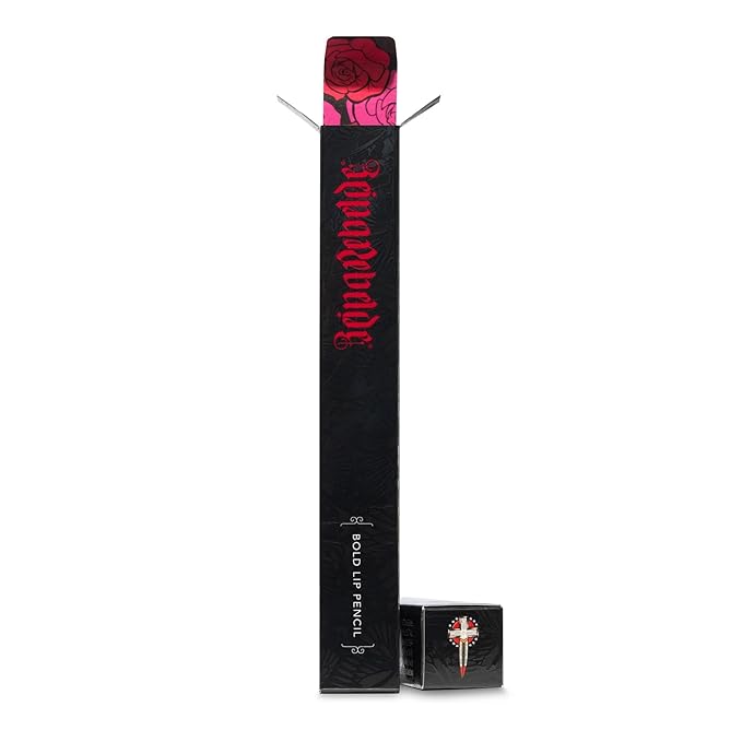 REINA REBELDE Xicana Bold Lip Pencil - Chocolate Brown Shade/Up to 8 Hour Finish/Water Resistant, Won't Feather or Bleed/Highly Pigmented Glides On Like a Dream/Moisturizing/PVC Free Barrel