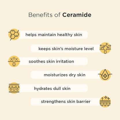 Hanskin 7 Layer Ceramide Serum, Light Finish, 1.7 fl. oz, 50ml, Moisturizes Dry Skin, For All Type, Sensitive Skin, Redness, Boosting Calming Ampoule, Serum