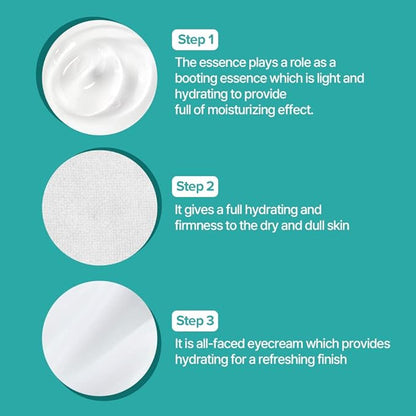 JM Solution Marine Luminous Pearl Deep Moisture 3 Step Skin Care Face Mask - Korean Skincare Facial Mask - boosting Brightening Moisturizing-10 Sheets for Dry Skin