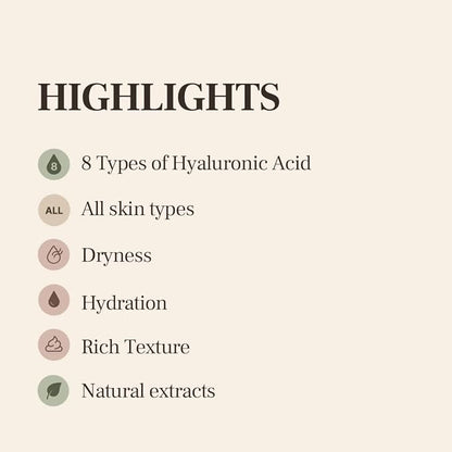 Hydro Boost Eye Cream Hyaluronic Acid Shea Butter Panthenol Deep Hydrating and Nourishing Korean Skincare (0.85 fl oz/25ml)