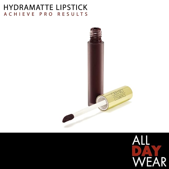 Gerard Cosmetics HydraMatte Liquid Lipstick Boss Lady | Brown Matte Lipstick | Long Lasting and Non-Drying | Super Pigmented Fully Opaque Lip Color