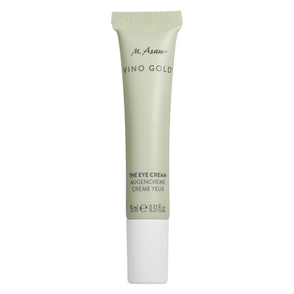M. Asam VINO GOLD Eye Cream (15ml) – Eye Cream Anti Aging with Grape Antioxidants, Smooths & Firms, Hydrating Skincare for Tired Eyes, Vegan Cream for Puffiness, Fine Lines & Wrinkles