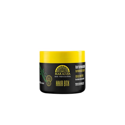 MARACUJA Hair Btx - Passion Fruit Brazilian Btx, Hair Harmonization, Anti-frizz - Intensive Treatment for all hair types, Hair Mask for Damage Repair and Control of Frizz and Volume - 17,63 oz