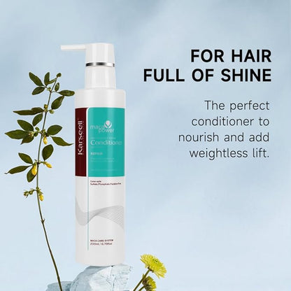Karseell Repair Conditioning Argan Oil Collagen Hair Mask Essence for Dry Damaged Hair All Hair Types 200ml 6.78 fl.oz