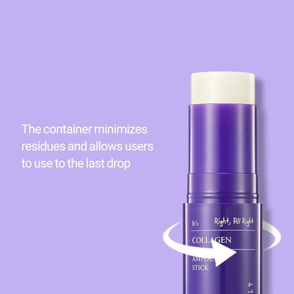 SCINIC Collagen Ampoule Stick 0.35fl.oz (10g)| Elasticity-improving Collagen Multi-stick with Low-molecular Weight Collagen & Fermented Oil | Makes Skin Look Radiant And Moisturized | Korean Skincare