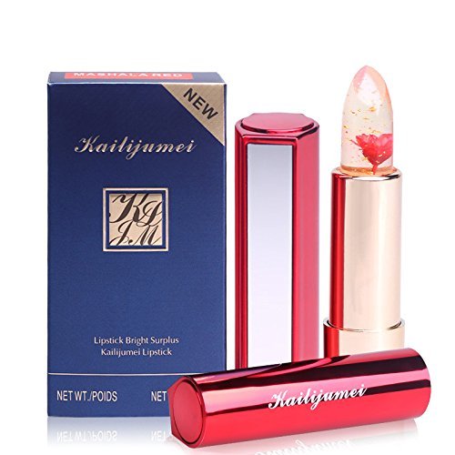 Moisturizer lipsticks Lips Care Surplus Bright Flower Jelly Lipstick 4g x 4 PCS SET