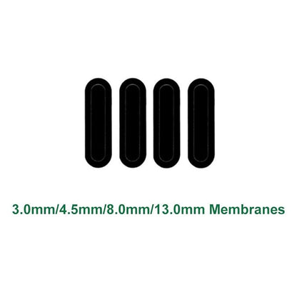 10PCS Replacement Cartridge Black Film Membranes For 1.5/3.0/4.5/8.0/13.0mm 10000 Shots Cartridge Stickers