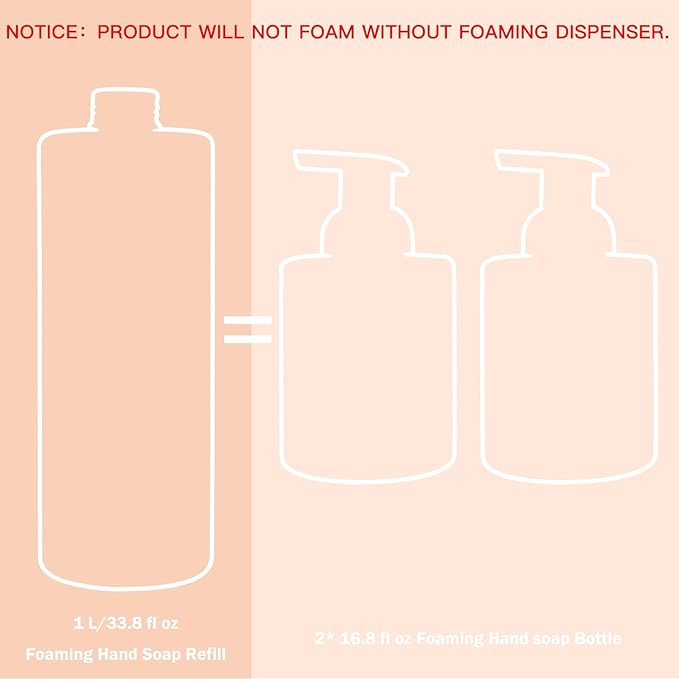 Foaming Hand Soap Refill, Bamboo, Gentle