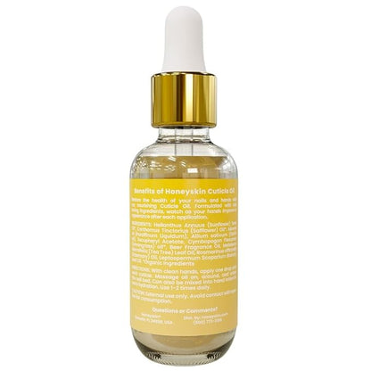 Cuticle Oil for Nails with Manuka Oil - Essential Oil for Nail Strengthener and Growth - Nail Oil Cuticle for Nail Treatment for Damaged Nails and cuticle Softener for Nails - 2 fl oz