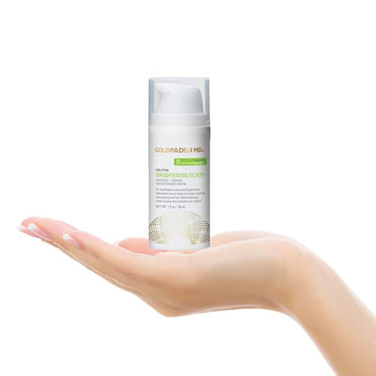 GOLDFADEN MD Brightening Elixir | Serum w/Vitamin C, Ferulic Acid, Vitamin B & Vitamin E | Helps Aid Against The Appearance Of Photoaging | Leaves Skin Feeling Hydrated & Looking Radiant 1fl oz