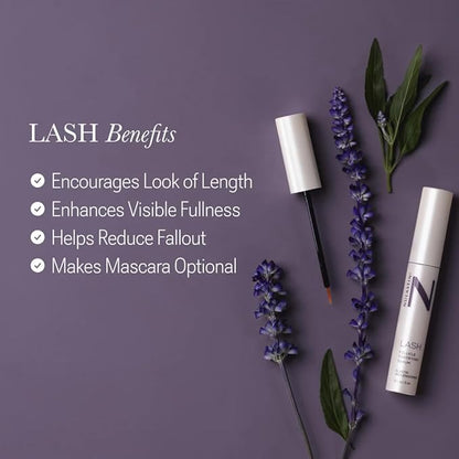 NULASTIN Eyelash Serum & Brow Serum - Lash & Brow Dual System - Eyebrow & Eyelash Enhancing Serums with Keratin & Peptides for Fuller Looking Lashes & Brows (2 Count, 0.1 Fl Oz Each)