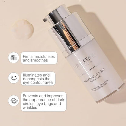 Infinitek Paris Multi-Active Collagen Eye Cream; Retinol Serum Contour - Anti Aging Eye Cream for Wrinkles, Under Eye Treatment for Dark Circles and Under Wrinckle Repair. 0.50 Fl Oz