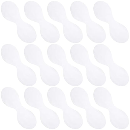 50 Sheets Disposable Eye Masks Non Woven, Cotton Paper Facial Eye Covers, DIY Clear Spa Cosmetic Paper Sheets for Skincare Wrap Moisture Retention