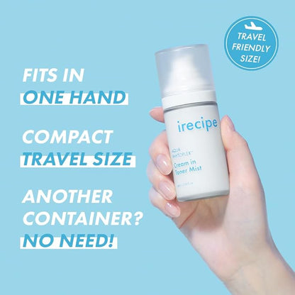 Aqua Phytoplex Cream in Toner Mist Long Lasting Deep Hydration, All-in-One Facial Mist for All Skin Type Unscented Clean Beauty, Vegan, Cruelty Free, Korean Skincare (60ml / 2.02 oz)