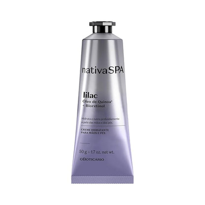 Nativa SPA Body Smoothing Lilac Bundle: Body Lotion, Whipped Body Oil & Hand Cream, with Nourishing Quinoa Oil + Bioretinol (x3)