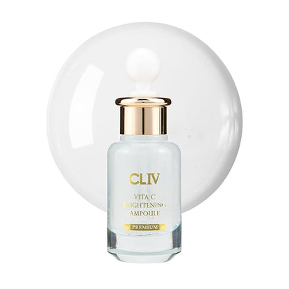 Vita C Brightening Ampoule Facial Serum | 85% Lemon Water | Skin Dullness Treatment | Vitamin Skincare |Skin Refreshing Serum | Korean Skincare (1.01 fl oz, 30ml)