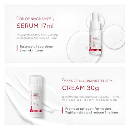 Niacinamide Skincare Set: 4pcs Beauty Kit