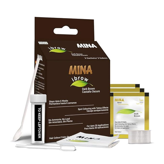MinaiBrow Dark Brown Tint Kit