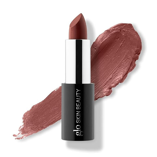 Glo Skin Beauty Satin Lipstick (Roaring 20s) | Nourishing Longwearing Lip Stick Packed with Skincare Benefits