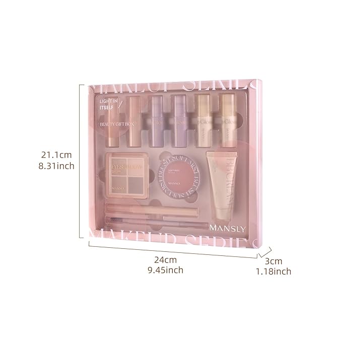 LAMUSELAND All in One Makeup Set Full Kit,