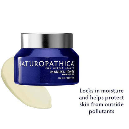 Naturopathica Manuka Honey Whipped Oil, Hydrating Cream to Oil Face Moisturizer, Facial Oil to Nourish & Protect Skin, Rich Antioxidant Oil for Face 1.69 fl oz