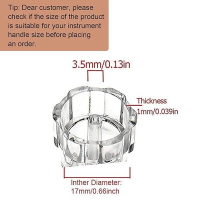 Elitzia Plastic Hydro Dermabrasion Microderma Heads Hydro Facial Aqua Peel Tips Water Peeling Caps Facial Care Skin Cleaning Tool Beauty Machine Replacement Spare Parts 8pcs Per Set（Transparent）
