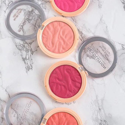 Revolution Beauty, Blusher Reloaded, Pressed Powder Face Blusher, 0.26 Oz