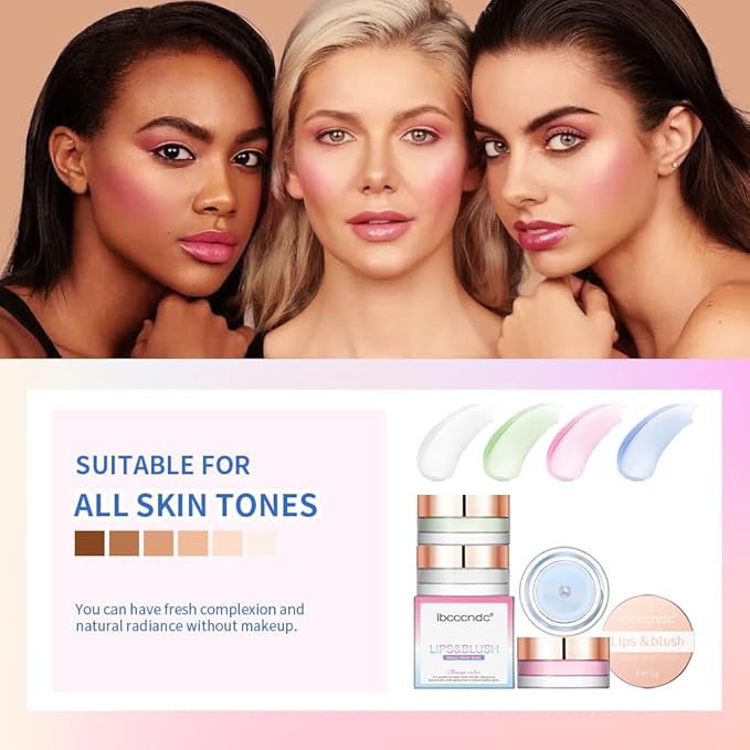 Color Change Blush Clear Liquid Blush Cream Moisturizing