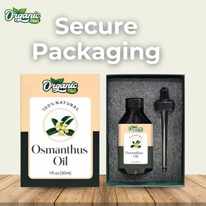 Osmanthus (Osmanthus fragrans) Oil | Pure & Natural Steam Distilled Essential Oil for Aroma, Diffusers & Skincare - 30ml/1.01fl oz