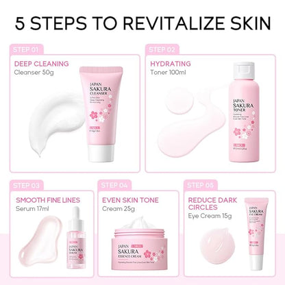 Sakura Skincare Gift Set, Skin Care