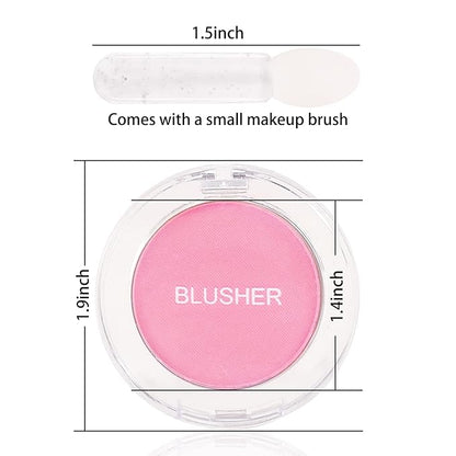 Boobeen Single Color Blush Face Blush Palette Matte Lightweight (#02)