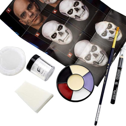 Graftobian Skull Makeup Kit - Skeleton Makeup Set