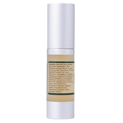 Plant Stem Cell Eye Serum Complex | Aloe Vera, Vitamin C | Hydrating Eye Treatment | Airless Pump - 15ml