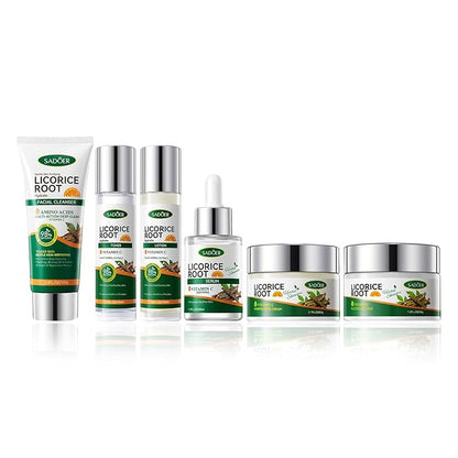 Licorice Skincare Set with Licorice Root Extract Locks in Moisture and Nourishes Skin, Valentine's Day & Holiday Set