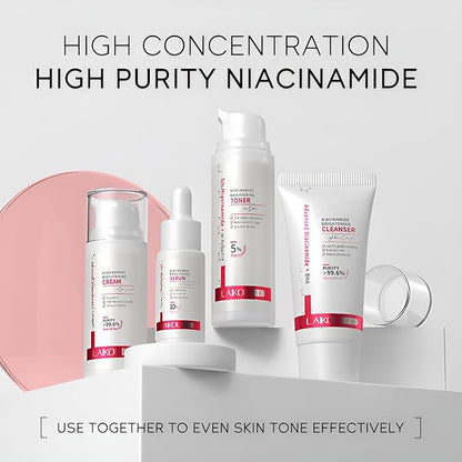 Niacinamide Skincare Set: 4pcs Beauty Kit