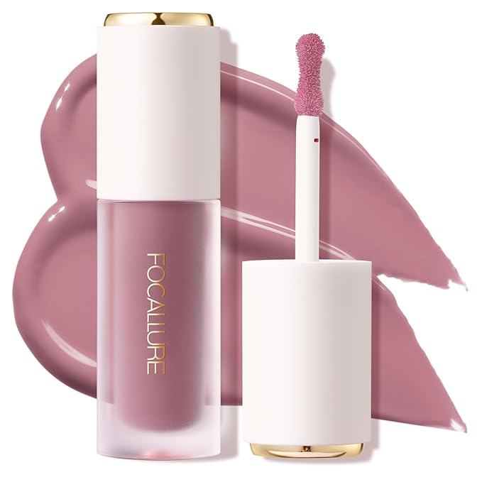FOCALLURE Silky Cream Liquid Blush,Leaving a Matte Dewy