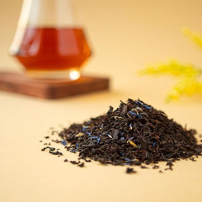 Organic Positively Tea Company, Earl Grey Crème Black Tea, Loose Leaf, 16 Ounce