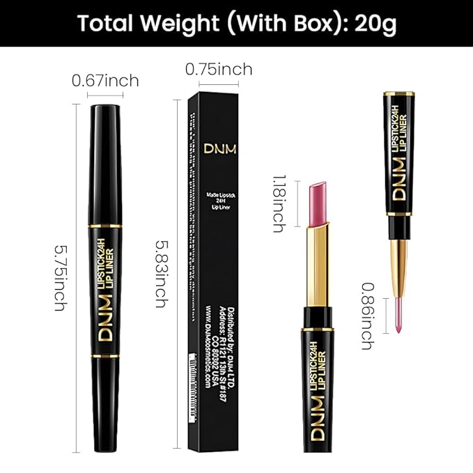 evpct 3Pcs Light Pink Nude Brown Metallic Shine Lip