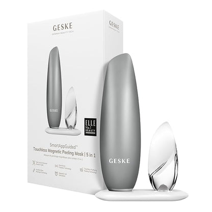 SmartAppGuided™ Touchless Magnetic Peeling Mask 5 in 1 | Magnetic Face Mask | Removes Impurities | Facemask | Pore Cleansing | Skincare for All Genders | Best of Face Masks | Clean Skin Glow