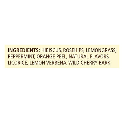 Celestial Seasonings Hibiscus Tea, Red Zinger Herbal Tea, Caffeine Free, 20 Tea Bags