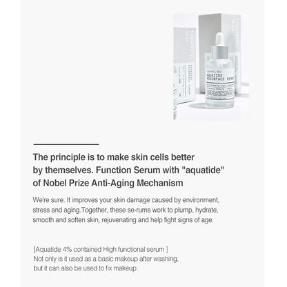 Aquatide Resurface Serum 50ml,korean Facial Serum,Korean Skin Care,Resurface Serum,Facial Serum,Hyaluronic Acid Serum