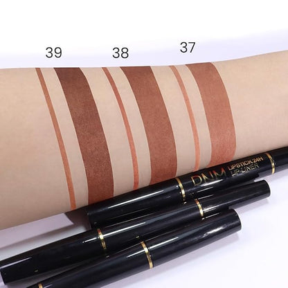 evpct 1Pcs Dark Deep Brown Matte Lip Line