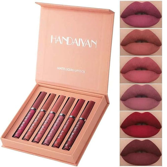 6Pcs Matte Liquid Lipstick Makeup Set (A), 0 Oz