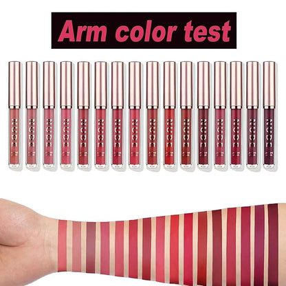 LANGMANNI Matte Liquid Lipstick Makeup Set Velvety Liquid LANGMANNI