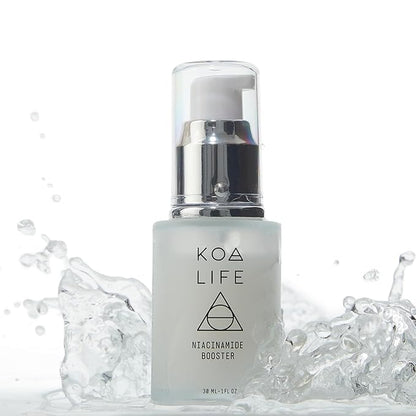 Koa Life - Niacinamide Serum, Hyaluronic Acid Serum For Face, Face Serum, Hydrating Serum, Ultra Hydrating Face Serum, Face Serum For Women, Anti Aging Skin Care, Skincare Serum, Smooth Skin - 1 Fl Oz