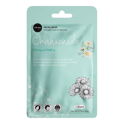 Celavi Essence Facial Face Mask K-Beauty Skincare Korea Skin Care Moisturizing (6 of each) B Set